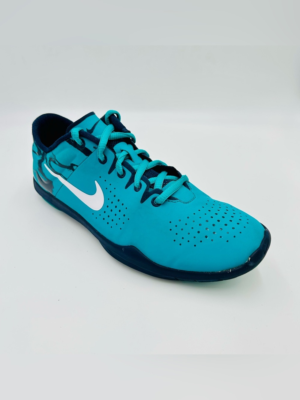 Nike shoes Studio Trainer court shoes pickleball tennis teal women size 7